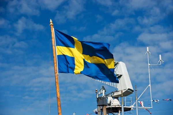 Svenska flaggan — Stockfoto
