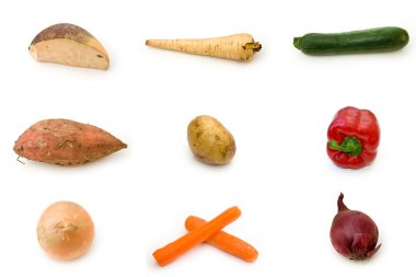 Fresh vegetables clipart