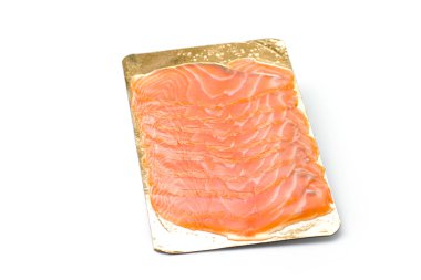 Smoked salmon clipart