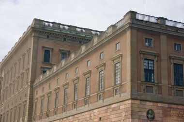 Royal palace, Stockholm clipart