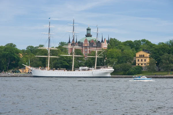 Navegação em Estocolmo — Fotografia de Stock