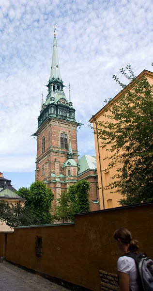 Deutsche Kirche, Stockholm — Stockfoto