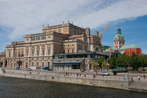 斯德哥尔摩皇家歌剧院 — 图库照片