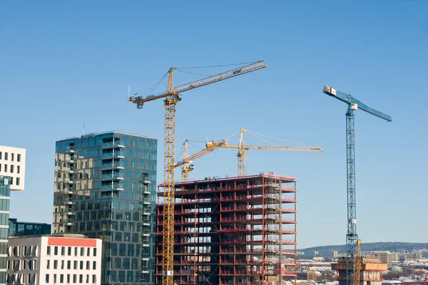 stock image Elevating cranes