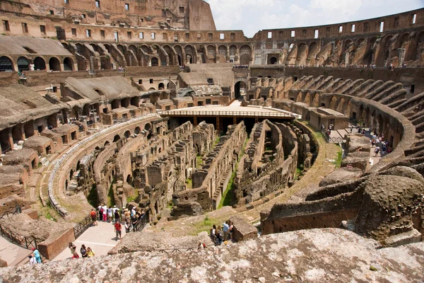 stock image Inside Colosseo