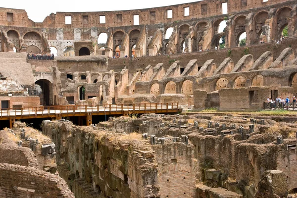 Внутри Колизея — стоковое фото