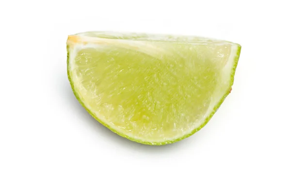 Slice of lime fruit — Stock Photo, Image