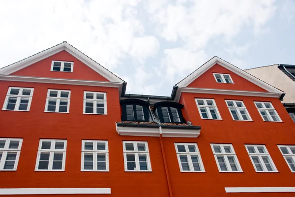 Παραδοσιακή αρχιτεκτονική στο nyhavn — Φωτογραφία Αρχείου