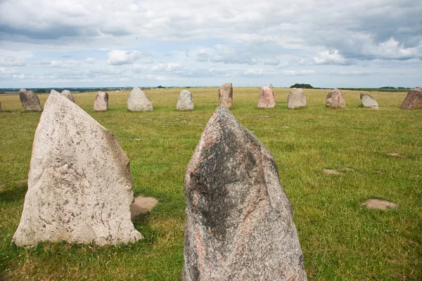 Ales stenar in Zweden — Stockfoto