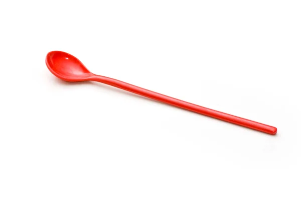 Cucchiaio rosso — Foto Stock