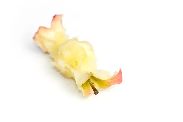Eaten apple — Stock Photo, Image