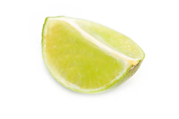 Slice of lime fruit — Stock Photo, Image