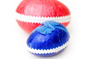 Mavi Paskalya yortusu yumurta