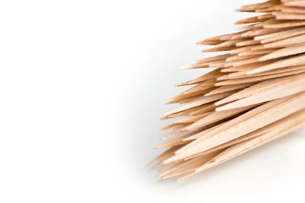 Drewniane wykałaczki — Zdjęcie stockowe