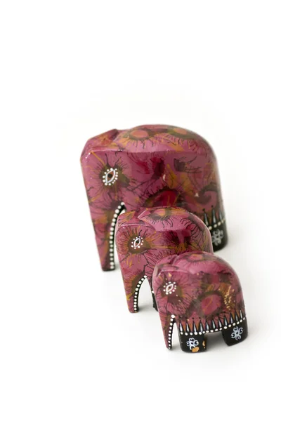 Elefantes roxos — Fotografia de Stock