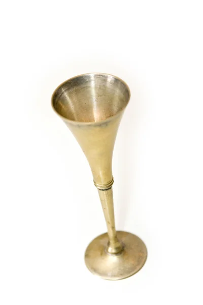 Schnaps glass in silver — Stock Photo, Image