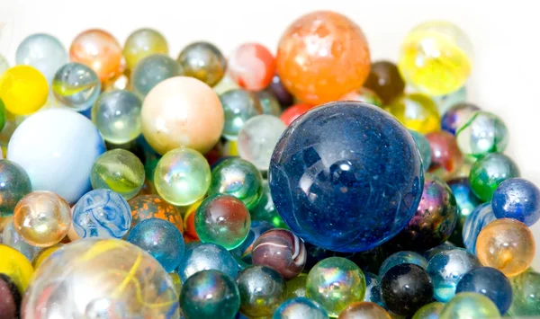 Boules de verre colorées — Photo