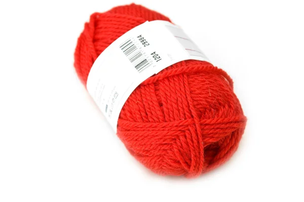 Red yarn — Stock Photo, Image