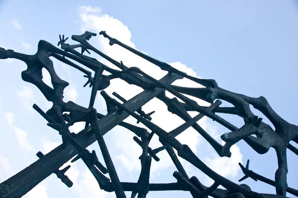 Dachau concentration camp memorial — Stock Photo, Image