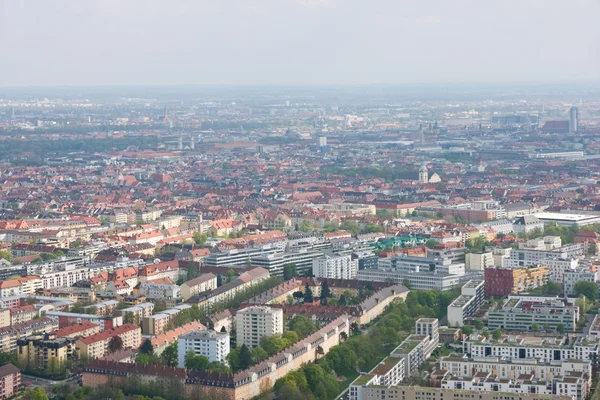 Vista aérea da cidade de Munique — Fotografia de Stock