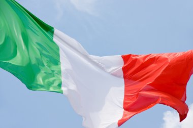 Italian flag clipart