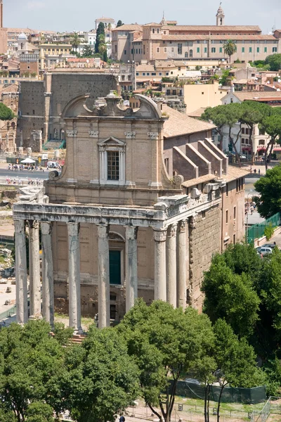 Forum Romanum Tempel — Stockfoto