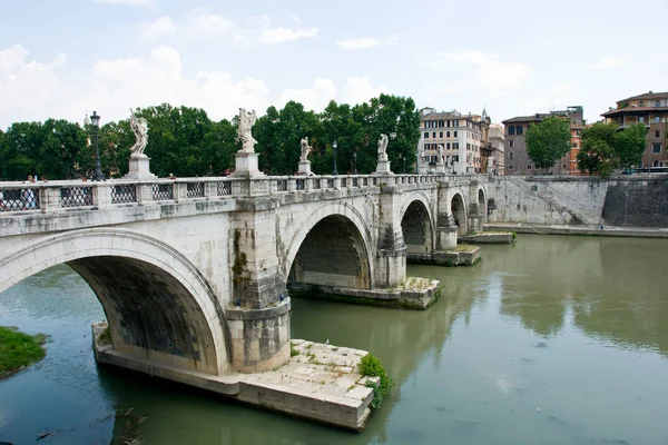 Engelsbrücke, Rom — Stockfoto