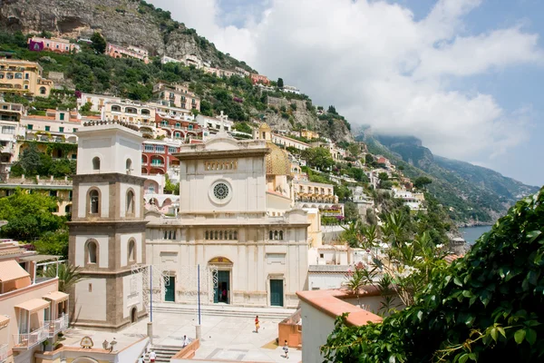 Edifícios de Amalfi — Fotografia de Stock