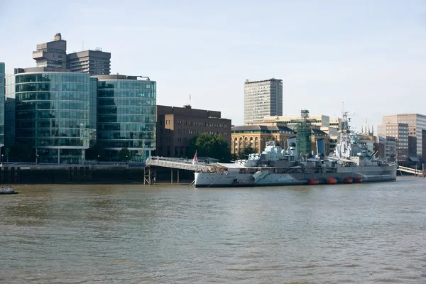 HMS Belfast Royalty Free Stock Images