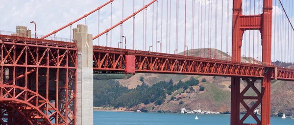 Golden Gate Bridge detalhe — Fotografia de Stock