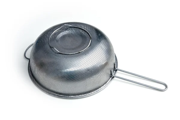 Stainless colander — Stock Photo, Image