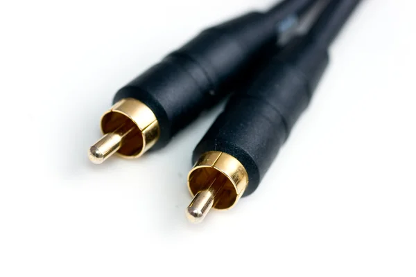 Cables de audio — Foto de Stock