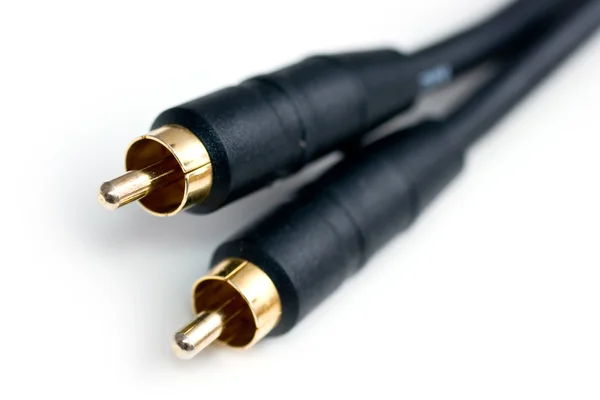 Audio kabels — Stockfoto