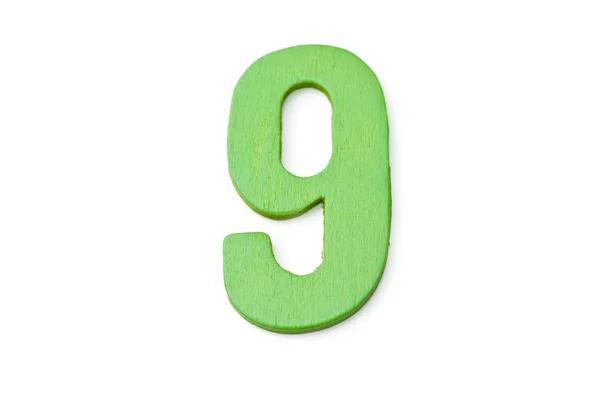 stock image Isolated number nine