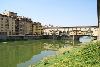 Resim ünlü ponte Vecchio Floransa