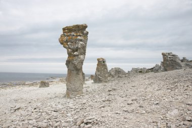 faro İsveç'in sahil şeridi