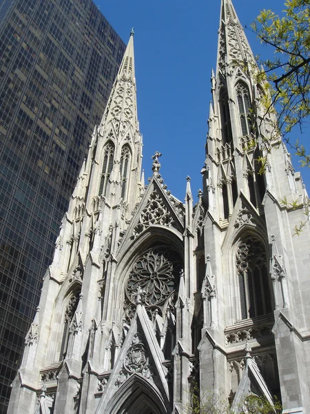 St Patrick cathedral NY — Stock Photo, Image
