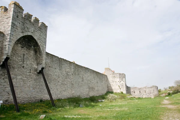 Ancienne tour de forteresse à Visby Suède — Photo