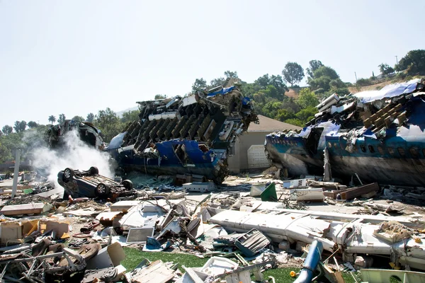 Авиакатастрофа — стоковое фото