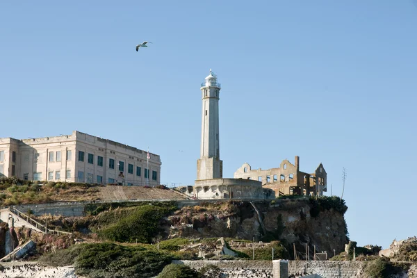 stock image Alcatraz island