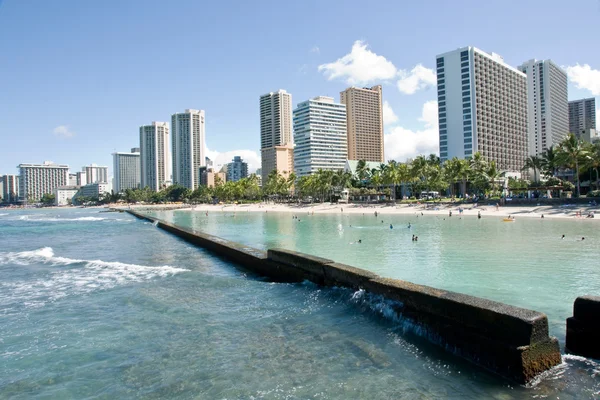 Waikiki beach — Stock Photo, Image