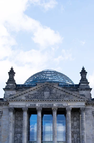 Bild vom Deutschen Reichstag in Berlin — Stockfoto