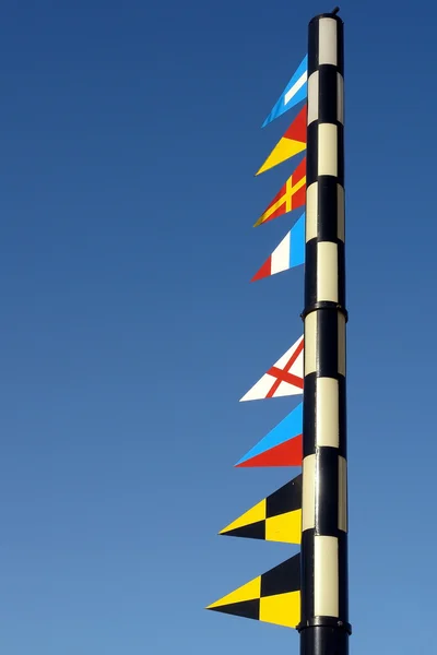 Banderas náuticas — Foto de Stock