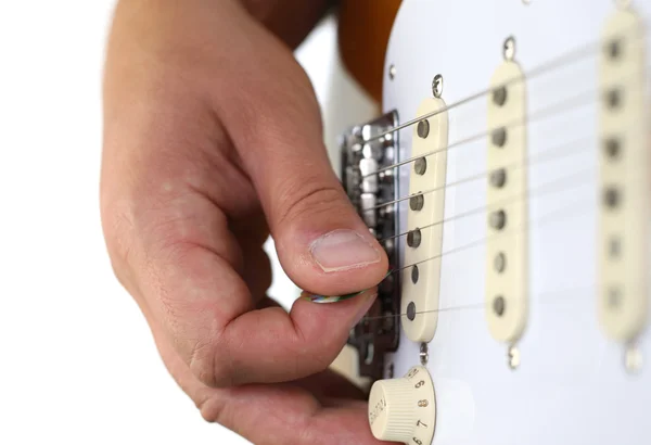Gitarrenspiel — Stock Photo, Image