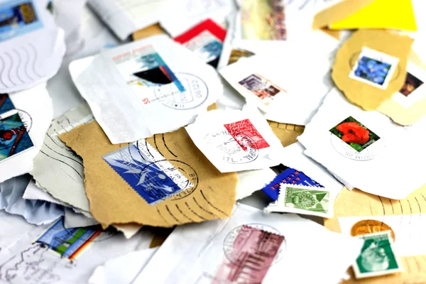 Briefmarkensammlung — Stock Photo, Image