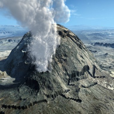 volkanik patlama