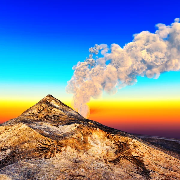 Erupción volcánica —  Fotos de Stock