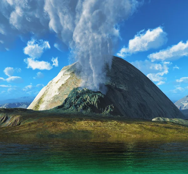 Vulcanic eruption — Stock Photo, Image