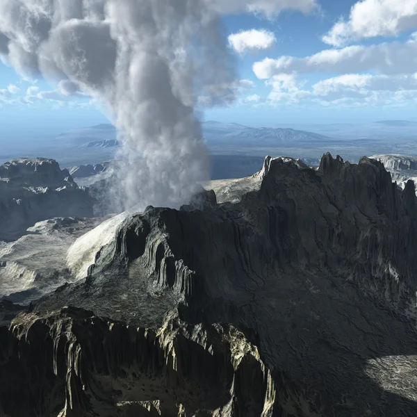 Volcanic eruption — Stock Photo, Image