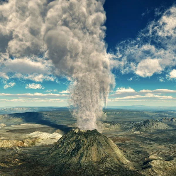 Cráter volcánico —  Fotos de Stock
